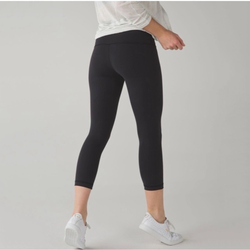 Lululemon Wunder Under Crop High Rise Legging